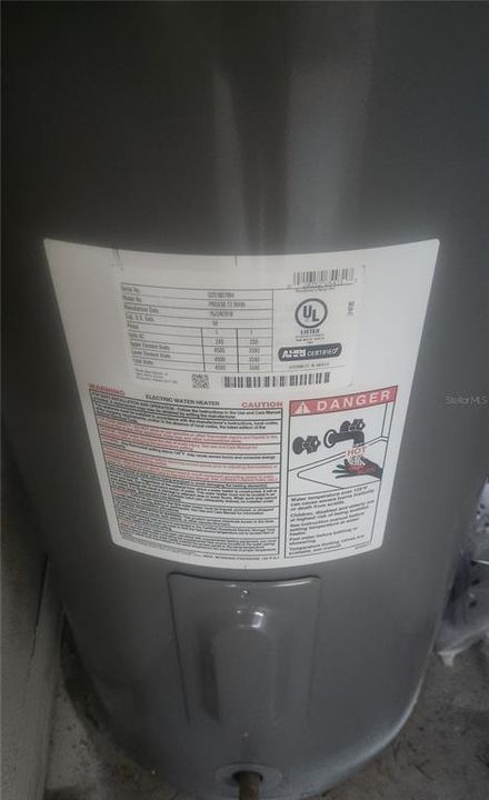 2018 Hot Water Heater