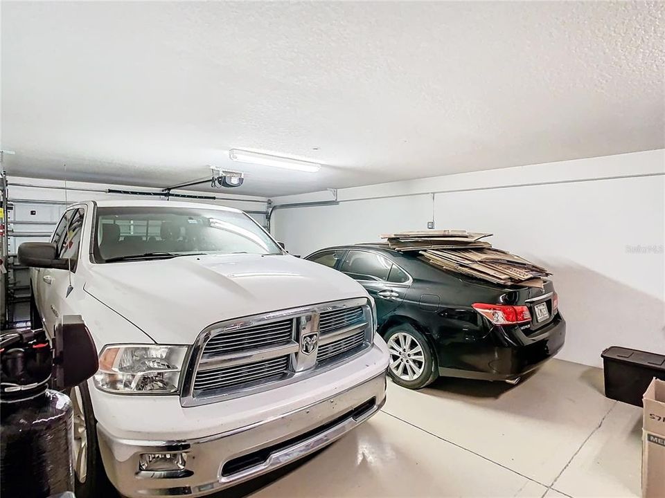 2 car garage on the lower level