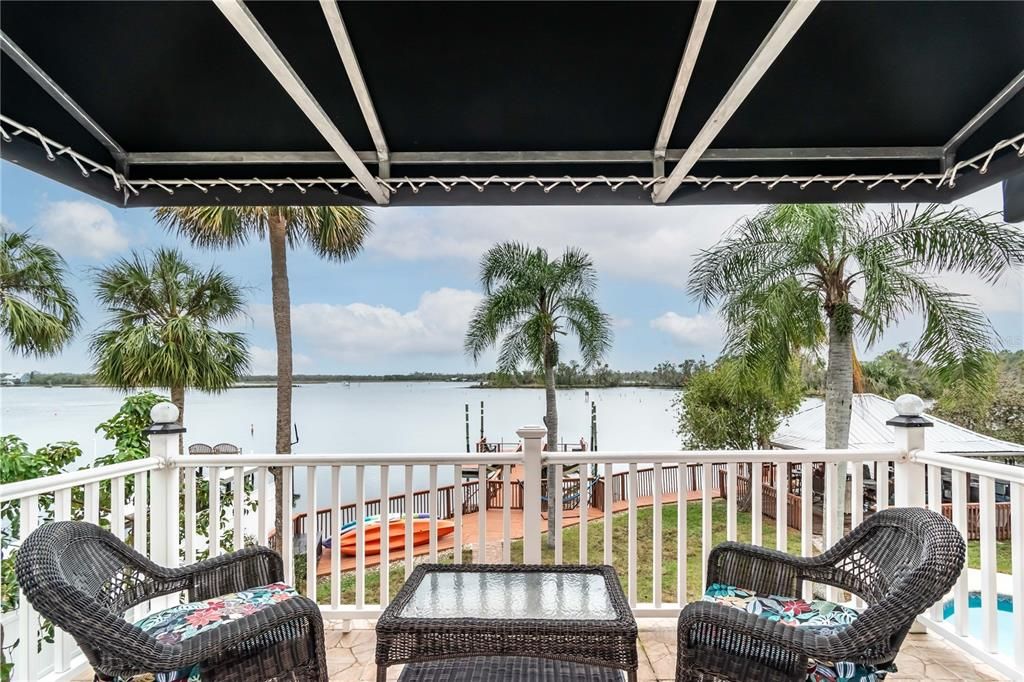 2nd floor balcony off of bedroom