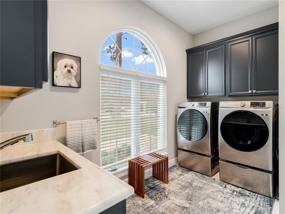 Oversized laundry room