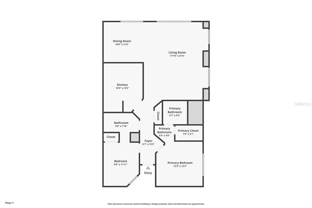 For Sale: $160,000 (2 beds, 2 baths, 1258 Square Feet)