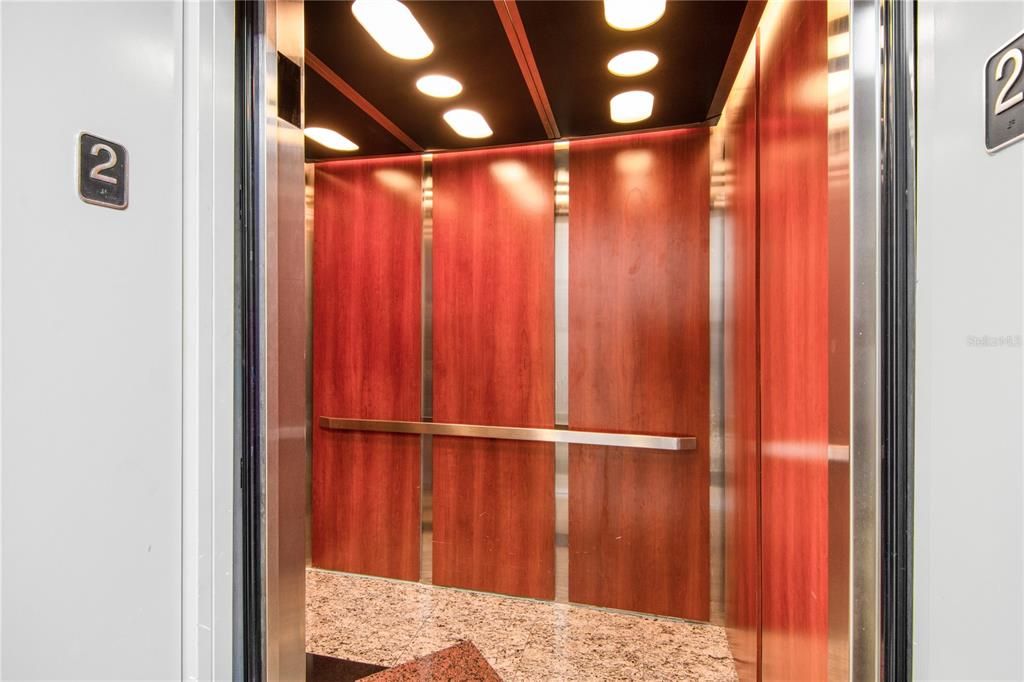 Interior - Inside Elevator (Handicap Accessible)