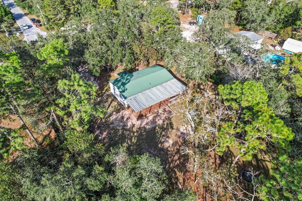 Aerial View of Home and Property