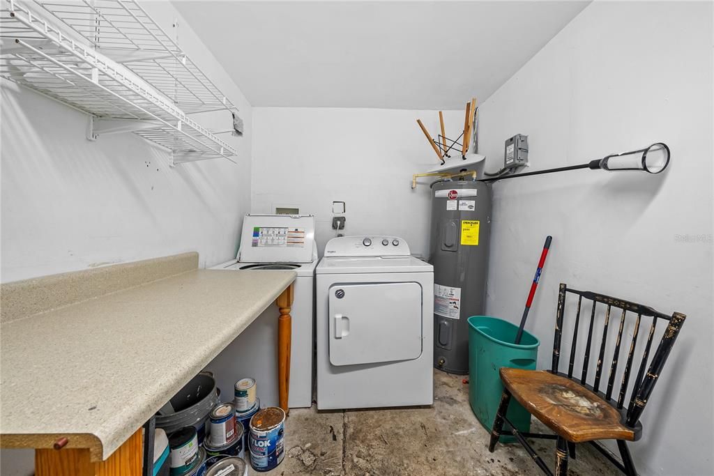 Laundry and Utility room