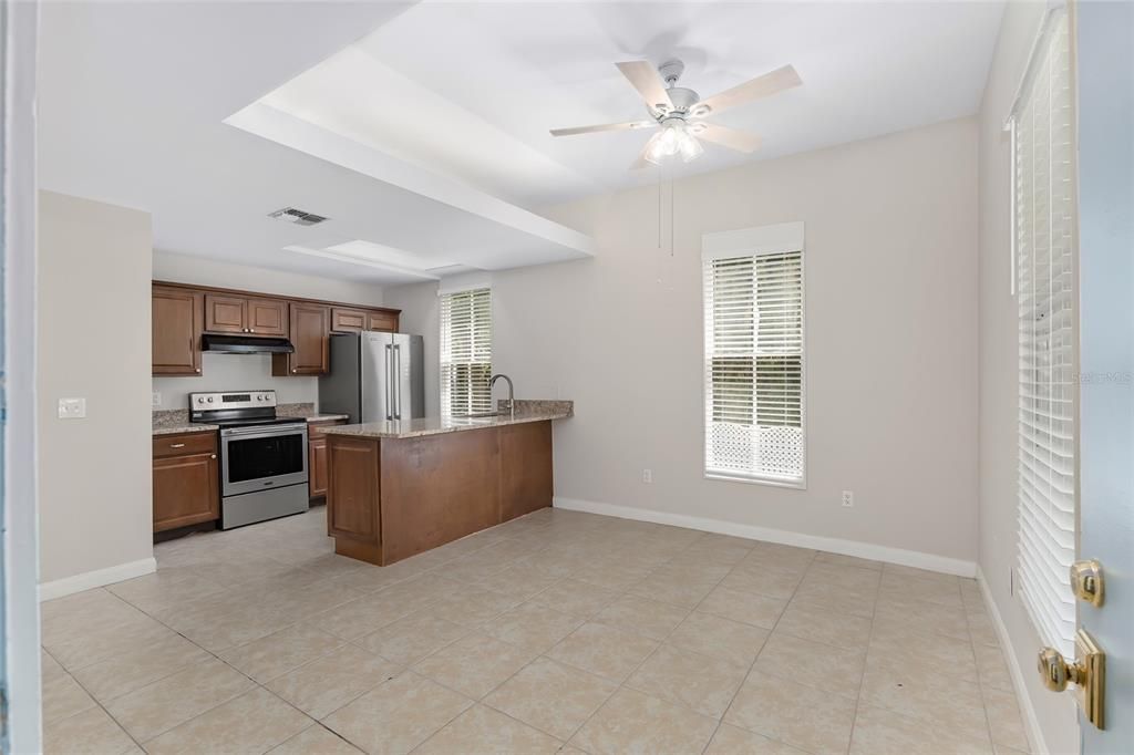 Living / Kitchen area