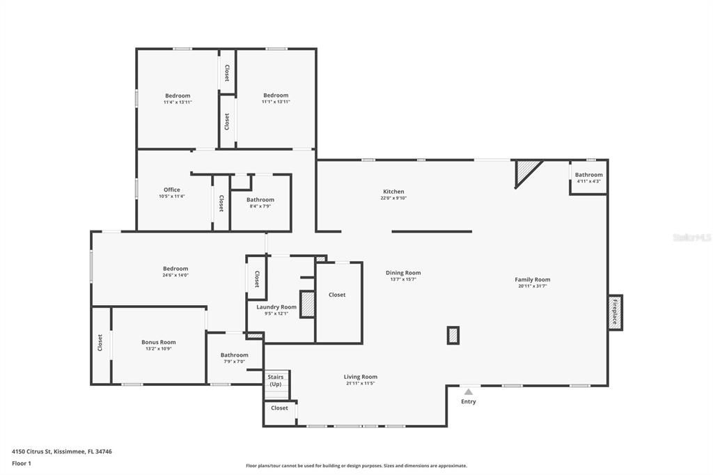 Floor plan first level