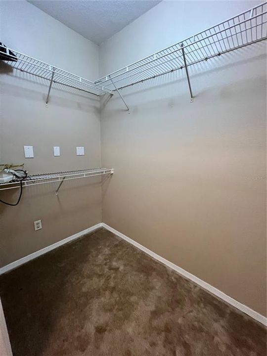 Large walk-in closet