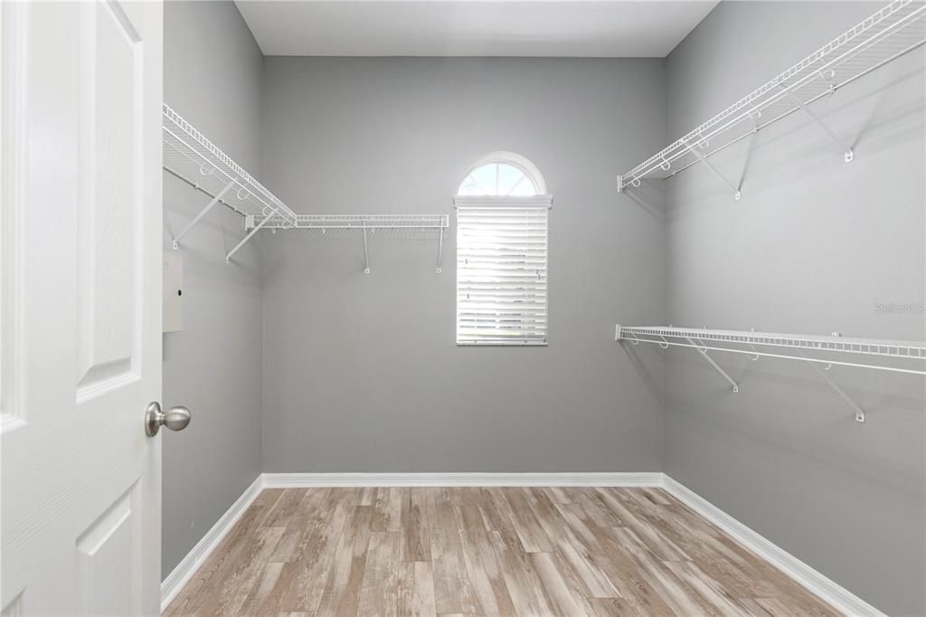 Master Walk-in Closet