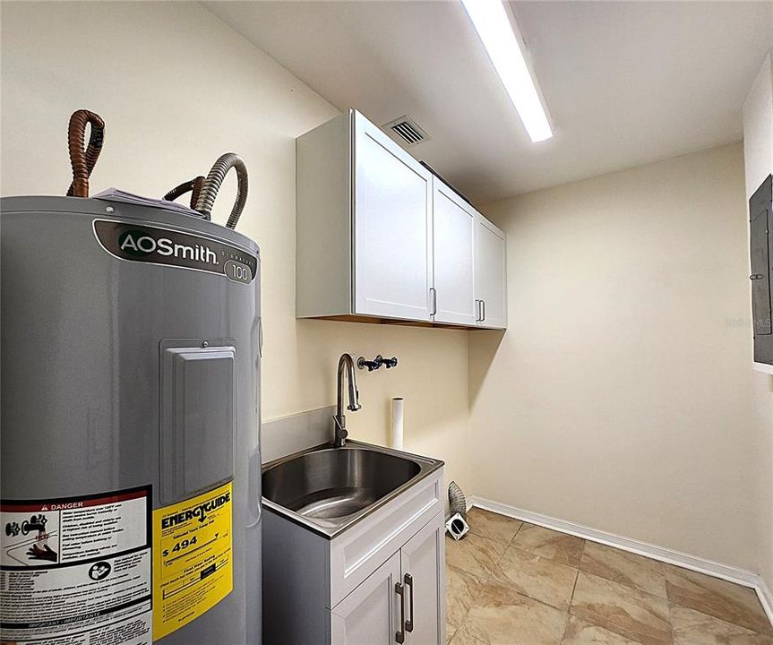 Utility Room includes laundry hook-ups