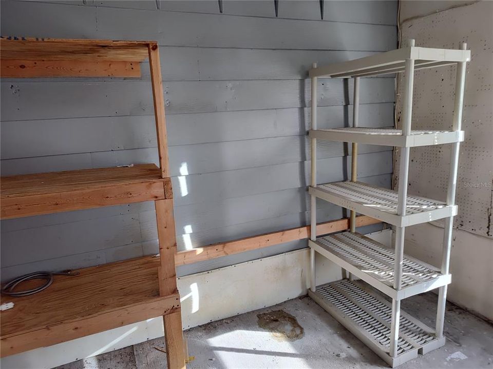 Workshop shelving