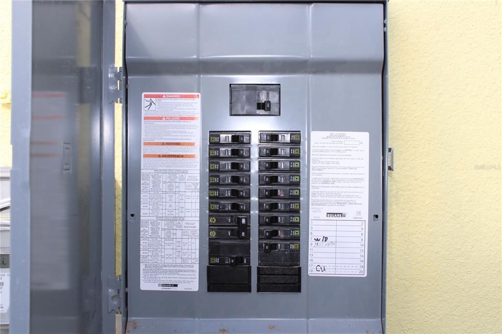 Brand new service panel