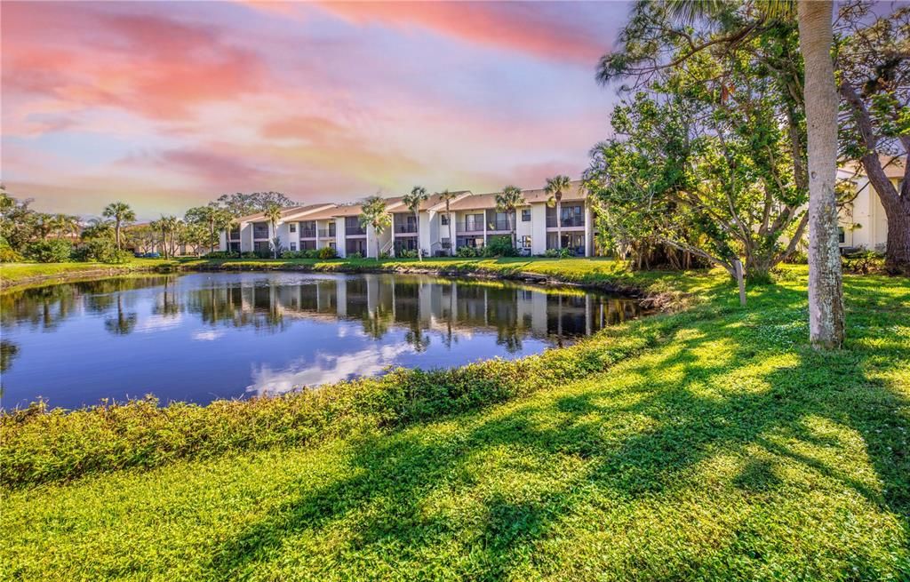 Bird Bay V - Building 47 view overlooking  the pond