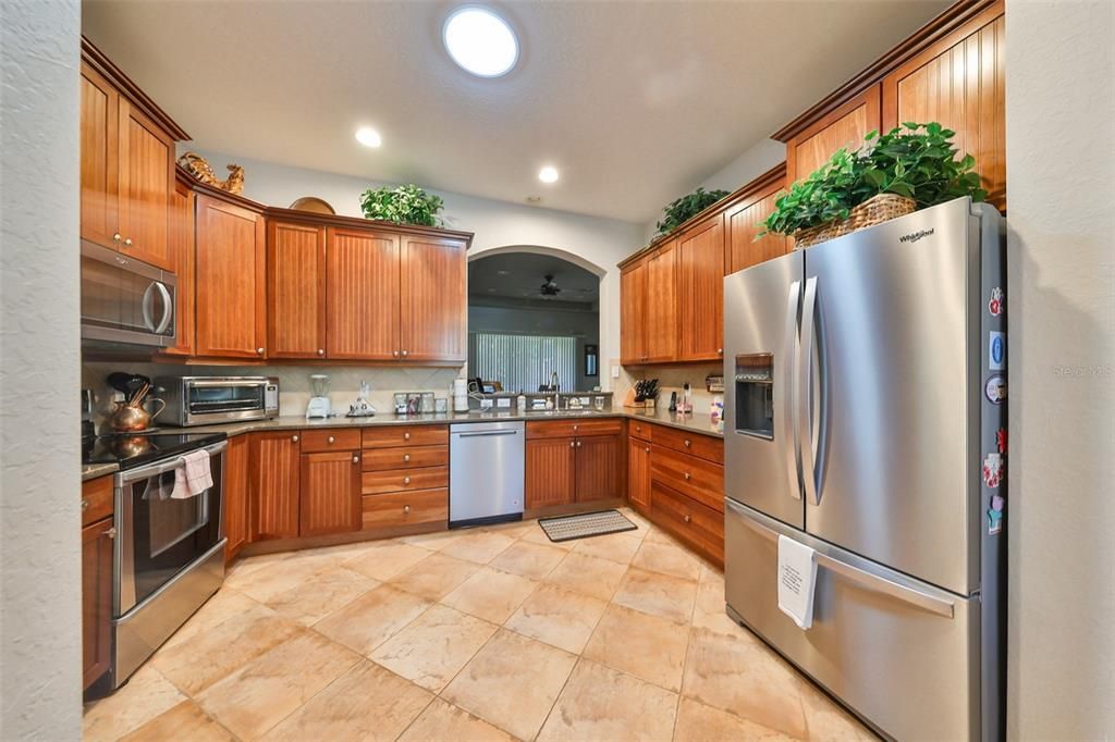 kitchen with Stainless appliances