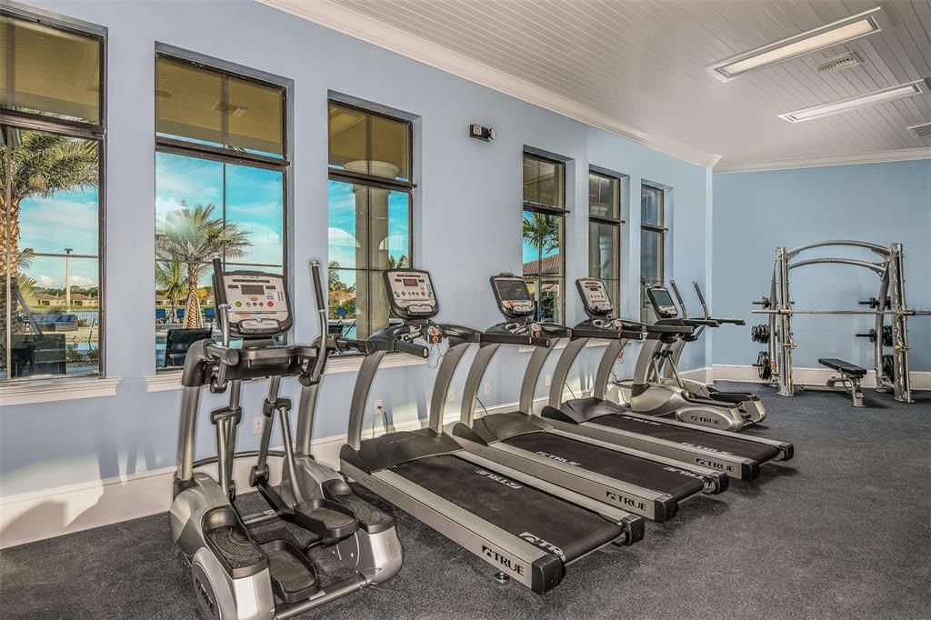 Clubhouse Fitness Room