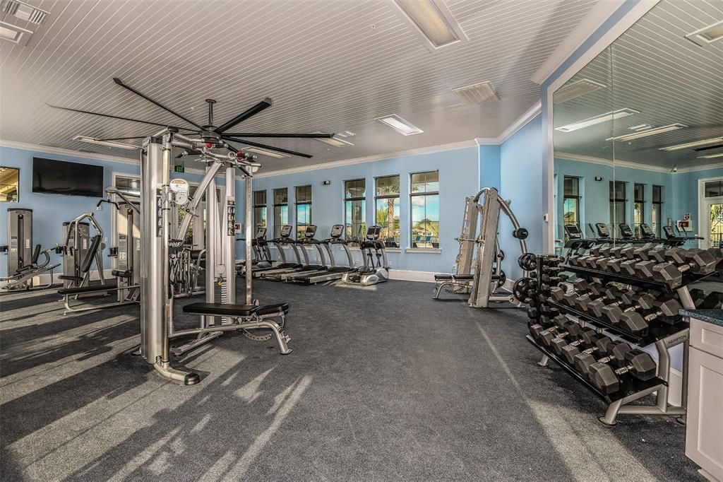 Clubhouse Fitness Room