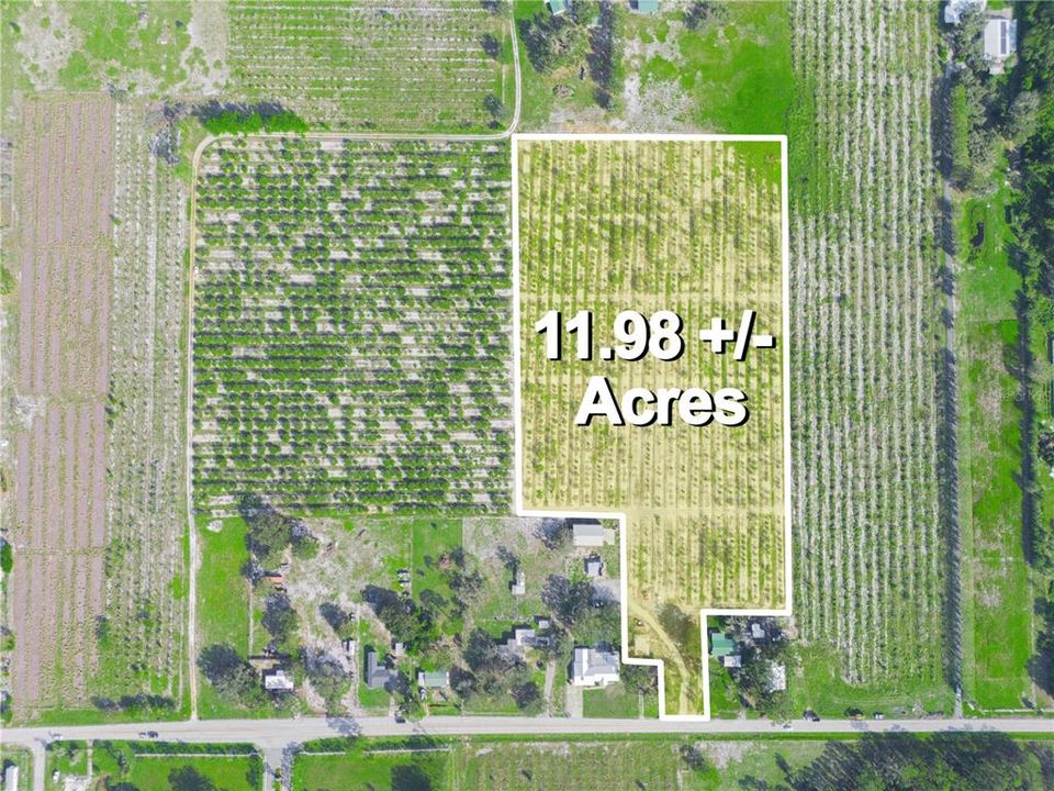 ACREAGE WITH 74' +/- ON CR 630W