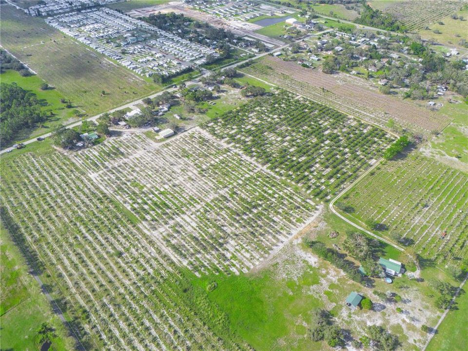 DRONE VIEW OF AREA