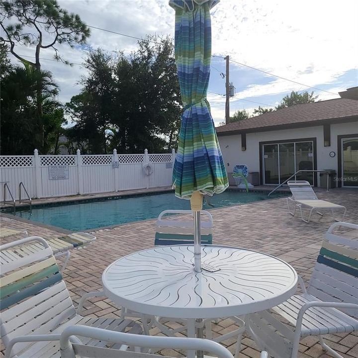 Another view of the community pool.