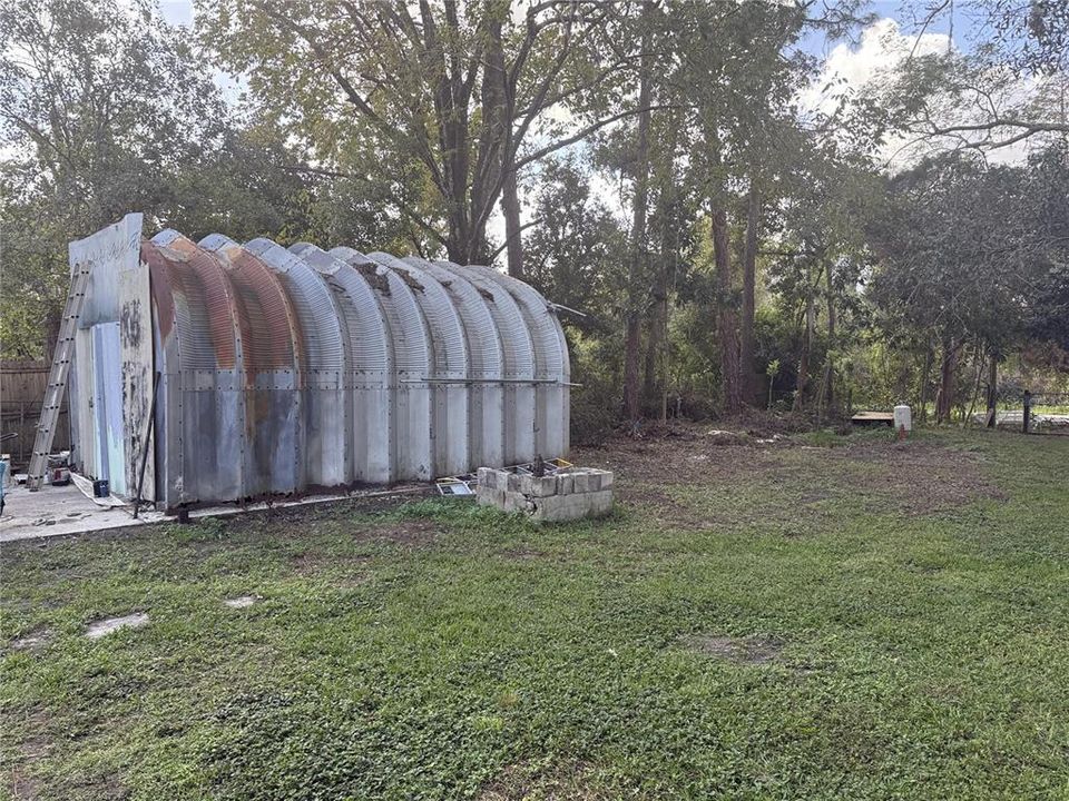 quonset hut for storage