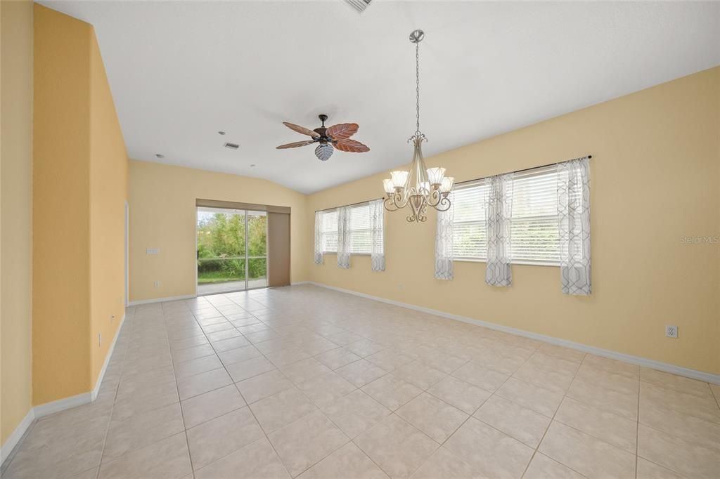 Living Room and Dining Room