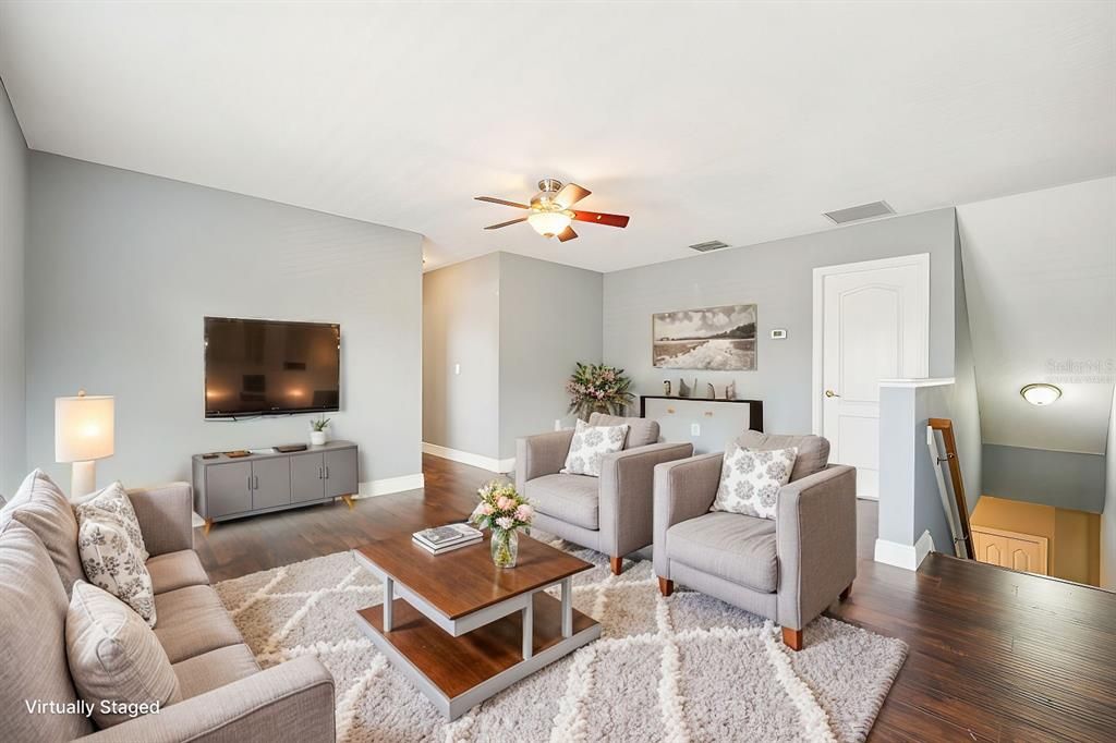 Upstairs bonus room