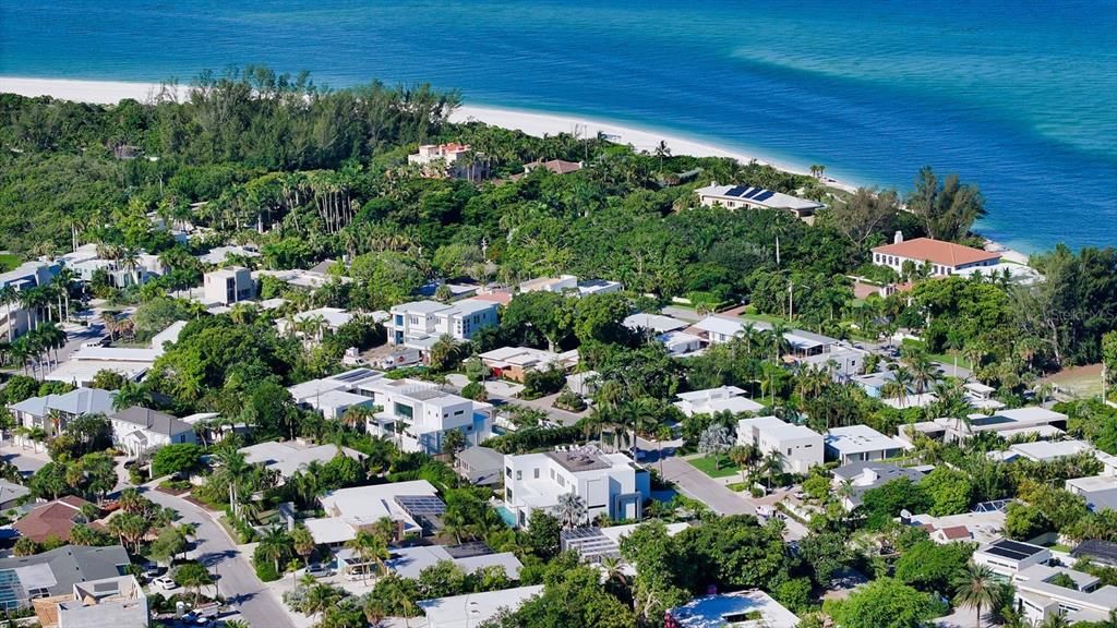 A short walk to private beach access