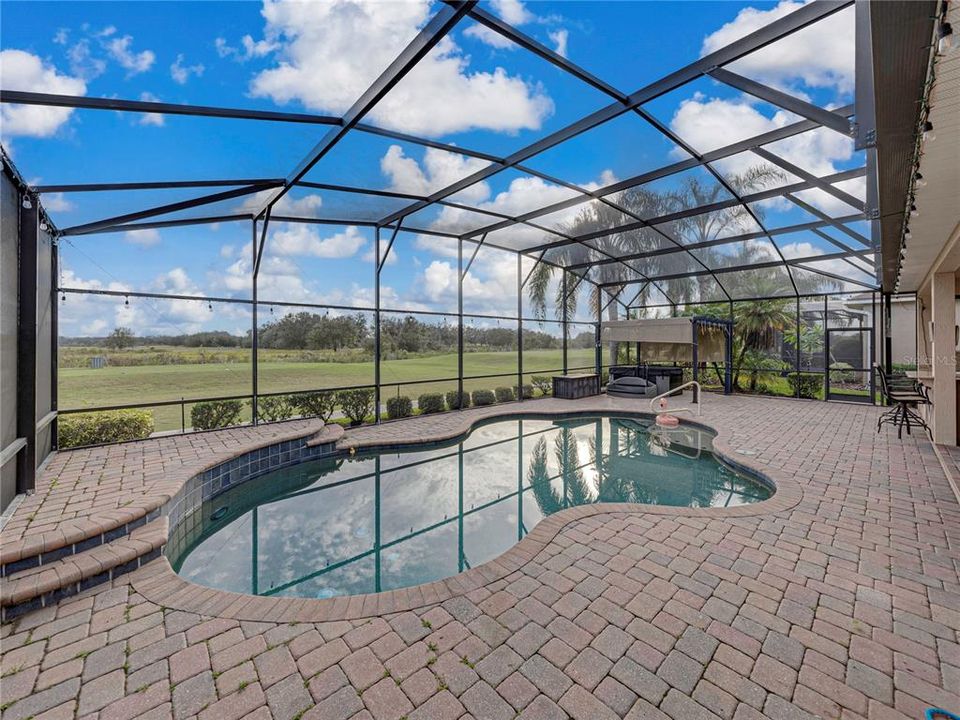 View of pool area