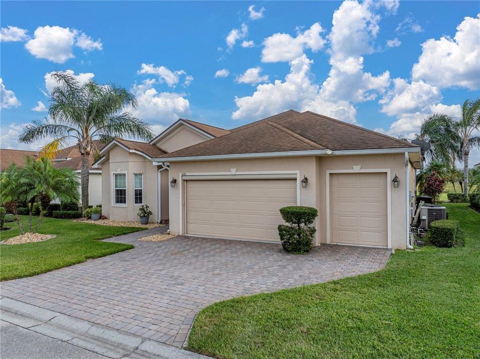 2 car garage plus golf cart garage