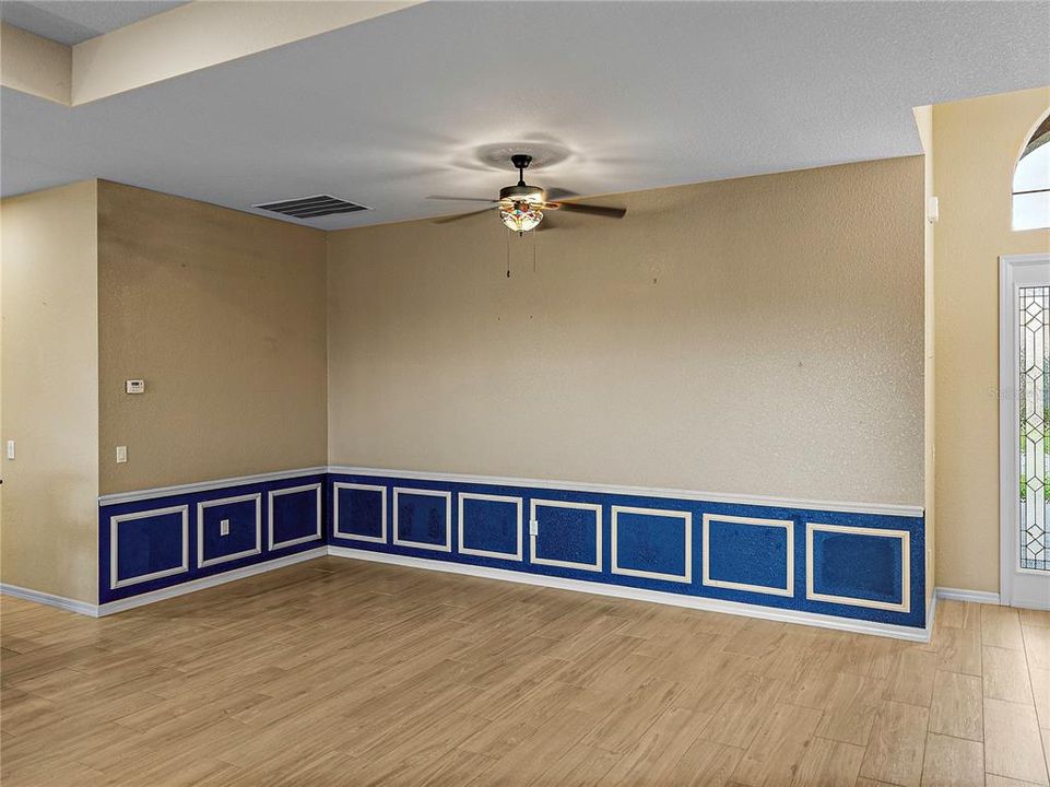 Formal dining room area