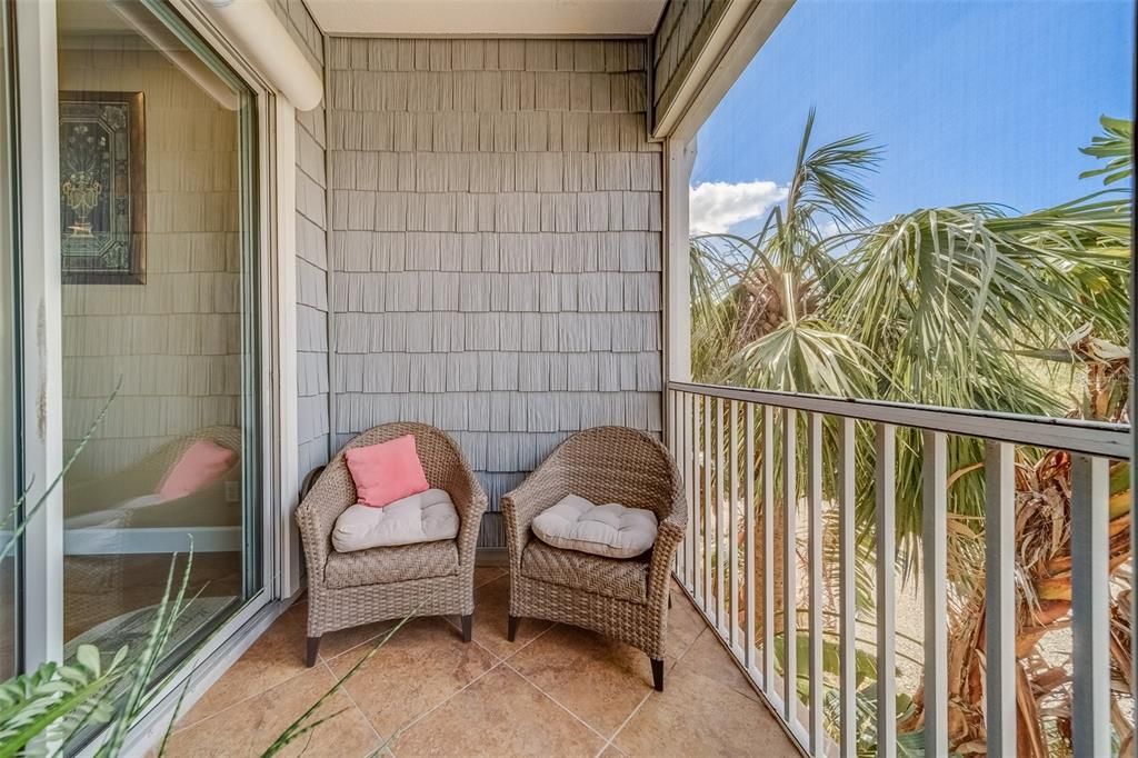 Screened patio