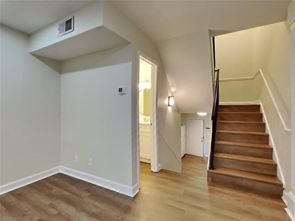 Living Room to Half Bath