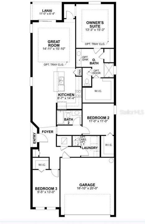 Floorplan of home