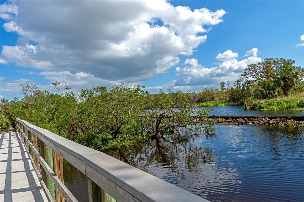 walkway by the water