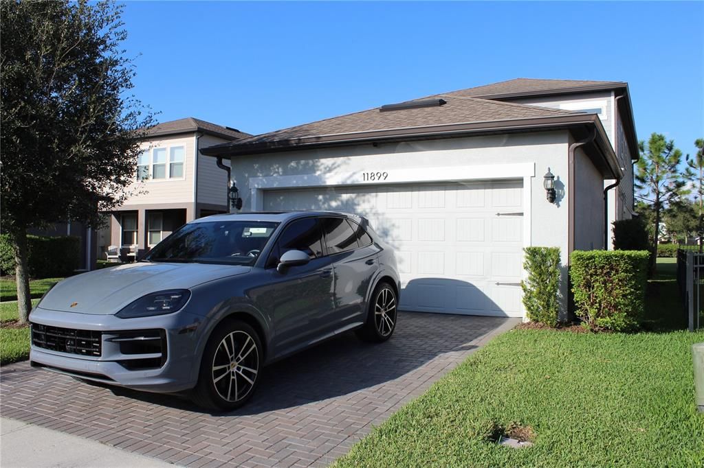 Front of Garage