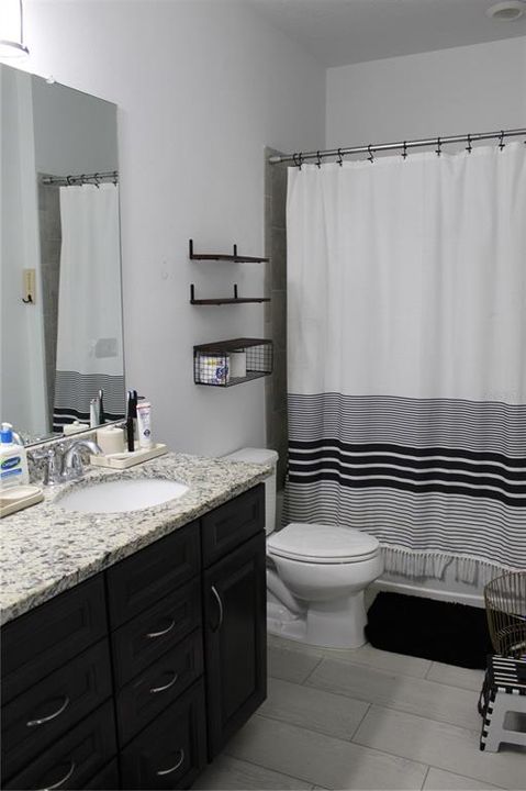 Second Bathroom located upstairs near two bedrooms