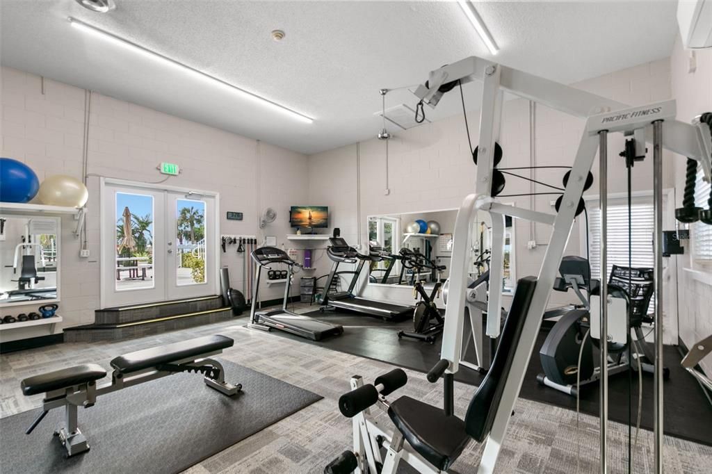 24-hour State of the art Fitness Center