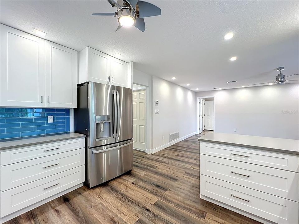 Kitchen looking toward family room