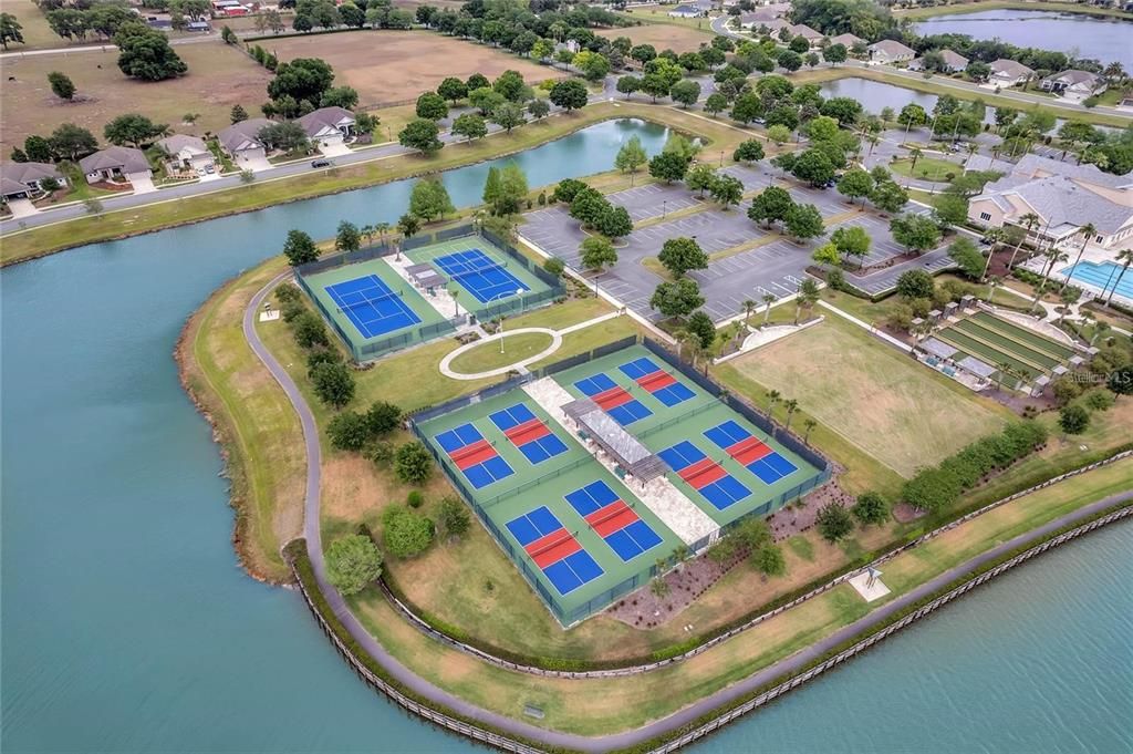 Basketball, Pickleball, Tennis, Bocce, Croquet, Softball fields and courts, LOMD has it all.