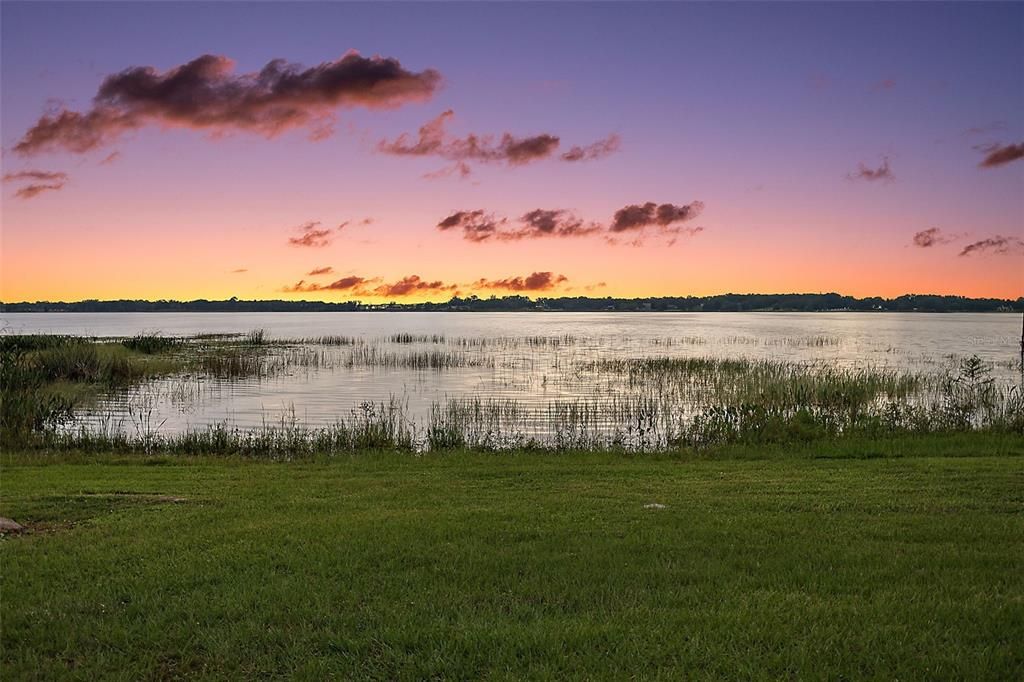 Silver Lake sunset views