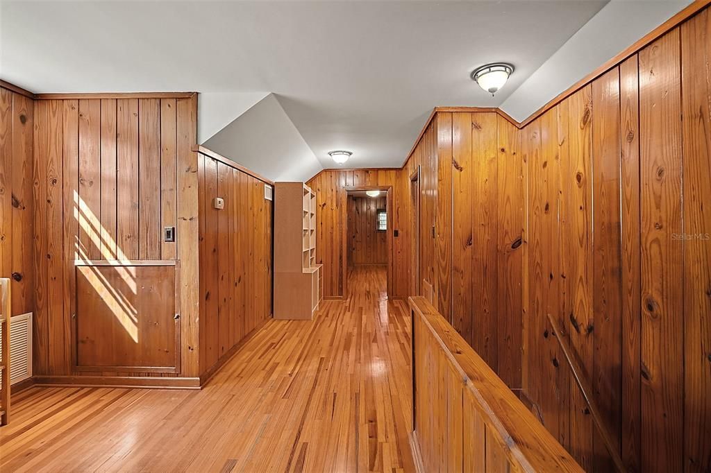 Heart pine floors