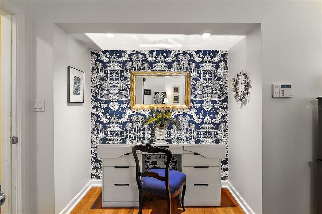 Alcove in master bedroom