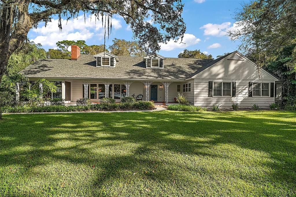 Large front porch