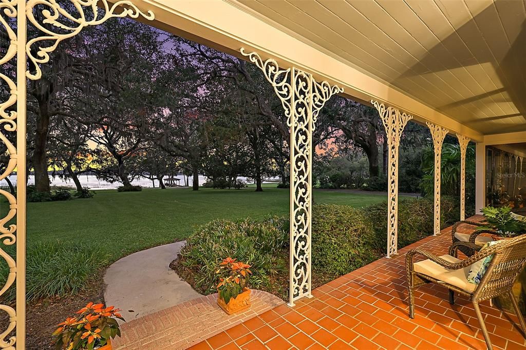 Lake views from your front porch