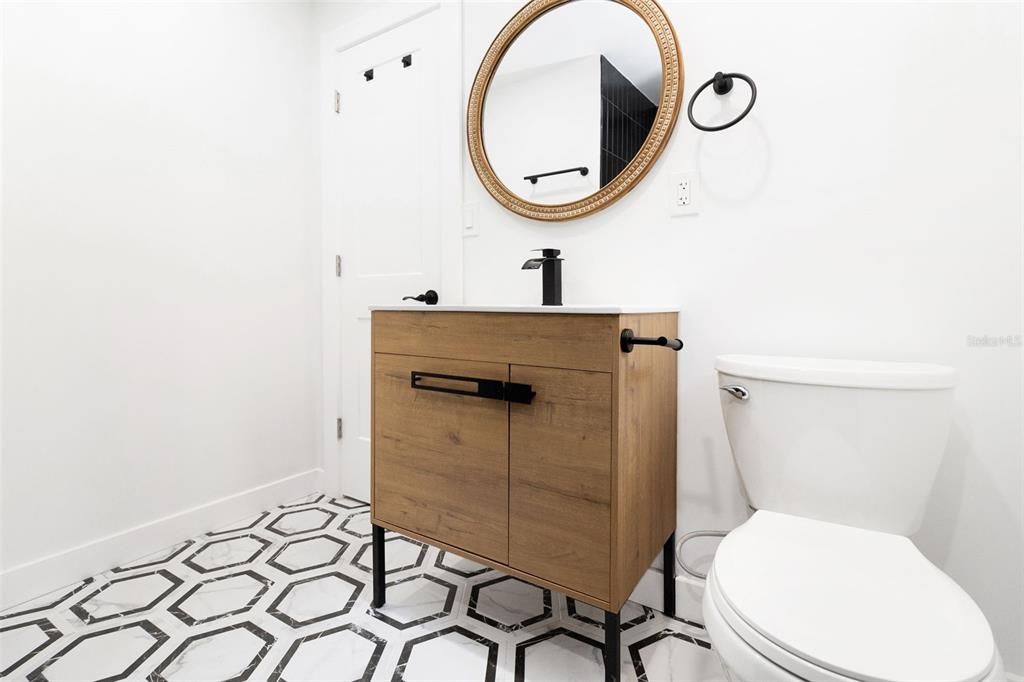 Primary bathroom vanity