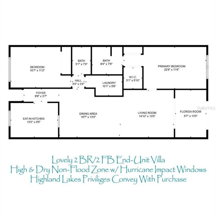 You'll love this split & open plan with over 1,300 sq ft of living space~