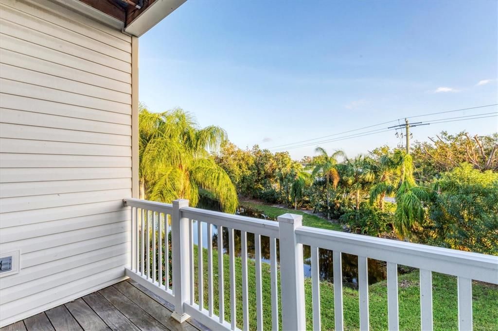 Second floor balcony