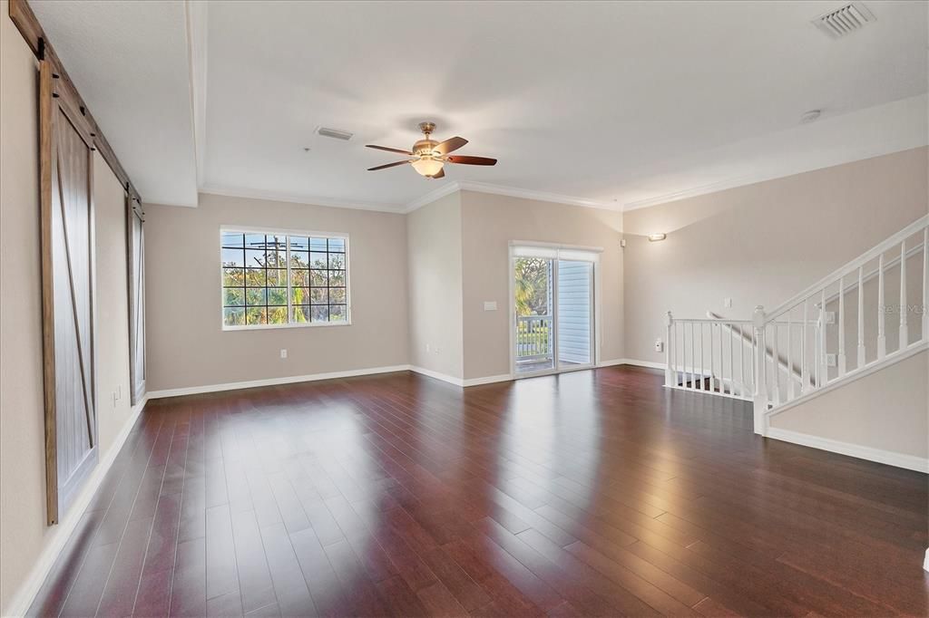 Second floor living room