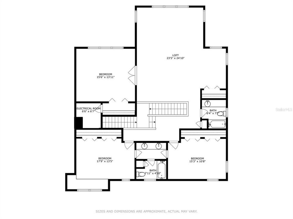 Floor Plan Upstairs