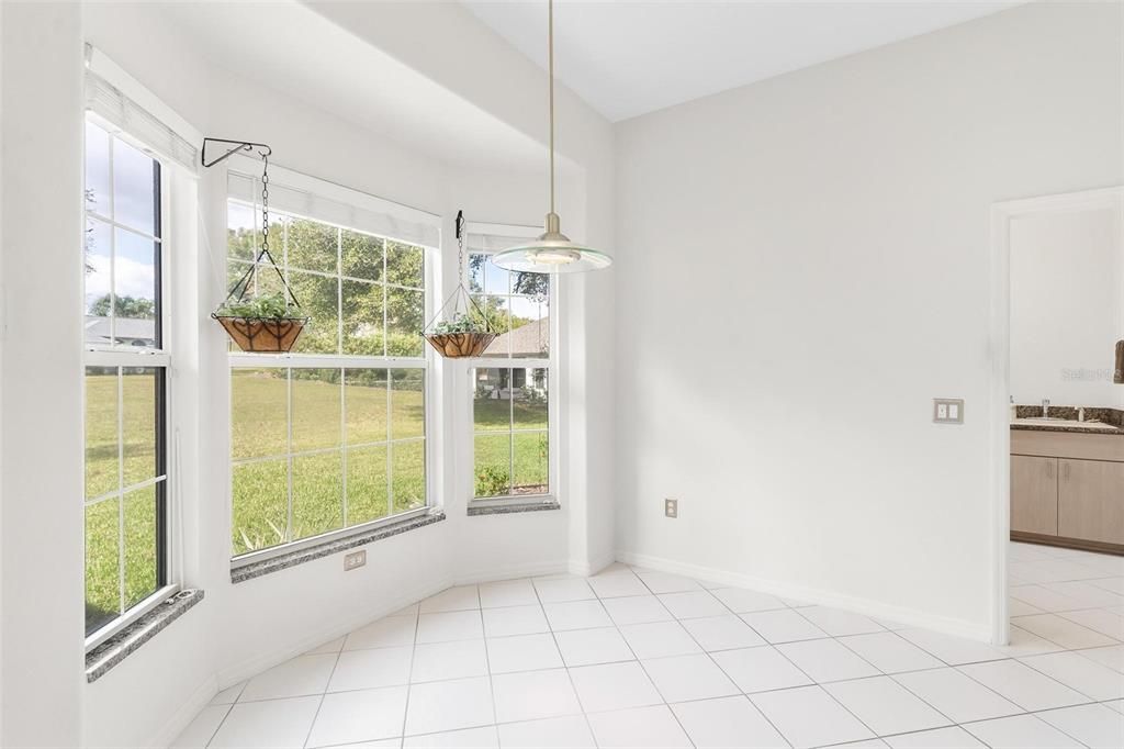 Breakfast Nook with Bay Window