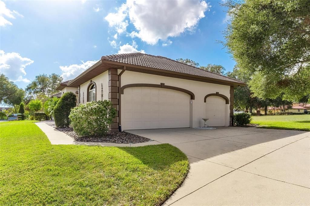 30x22 Two Car plus Golf Cart Garage